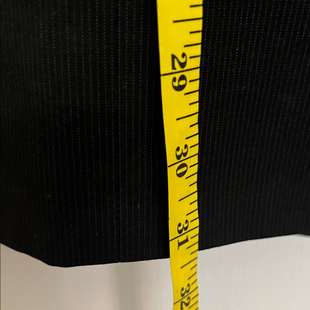 Elegant Black Men's Blazer From Wall Street Collection Size 40R - Picture 6 of 9